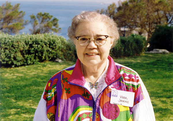 Vera Jenkins at Joppa in 1993.